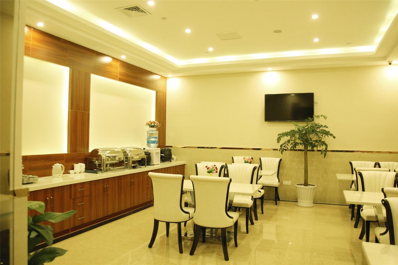 Greentree Inn Jiangsu Suzhou Kunshan High Speed Rail Station Hengshan Road Express Hotel Exterior foto
